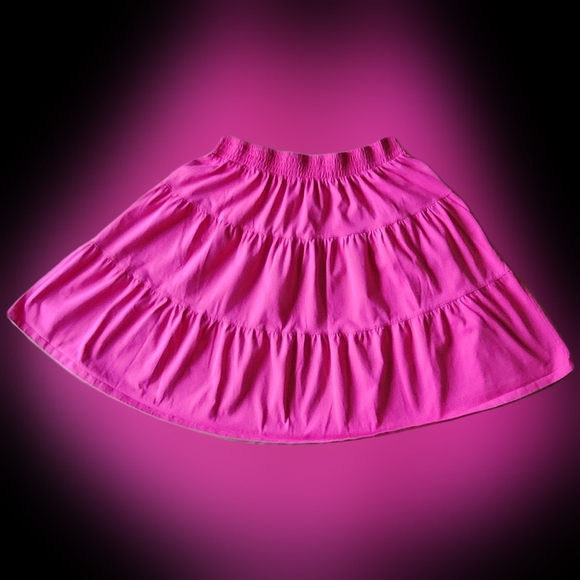 #C96 Woman Within Pink Plus Size Gathered Skirt - Picture 3 of 8
